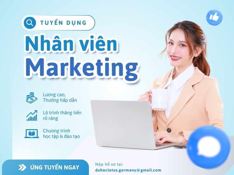 Tuyển dụng nhân viên Marketing – Truyền thông